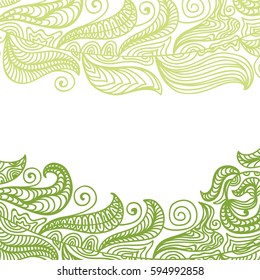 Beautiful nature background. Vector illustration.