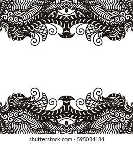 Beautiful nature background. Vector illustration.