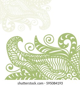 Beautiful nature background. Vector illustration.