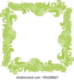 Beautiful nature background. Vector illustration.