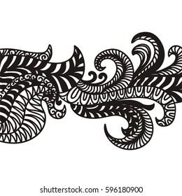 Beautiful nature background. Vector illustration.