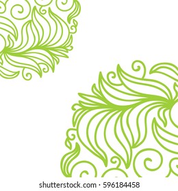 Beautiful nature background. Vector illustration.