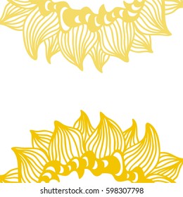 Beautiful nature background. Vector illustration.