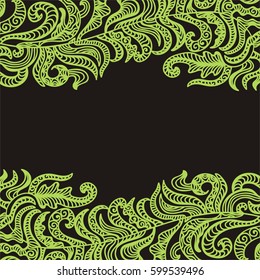 Beautiful nature background. Vector illustration.