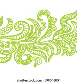 Beautiful nature background. Vector illustration.