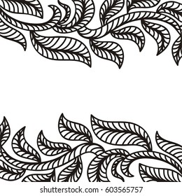 Beautiful nature background. Vector illustration.