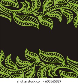 Beautiful nature background. Vector illustration.