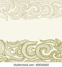 Beautiful nature background. Vector illustration.