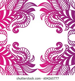 Beautiful nature background. Vector illustration.
