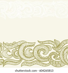 Beautiful nature background. Vector illustration.
