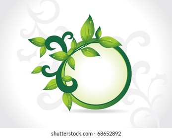 beautiful nature background, vector illustration