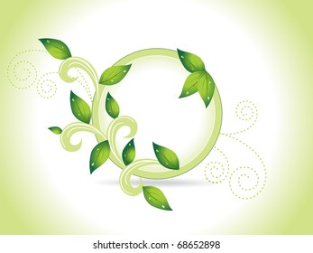 fondo de naturaleza hermosa, ilustración vectorial