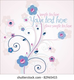 beautiful nature card