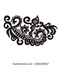 Beautiful nature decorative element. Vector illustration