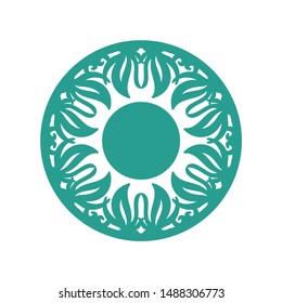 Beautiful nature decorative element. Vector illustration