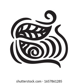 Beautiful nature decorative element. Vector illustration