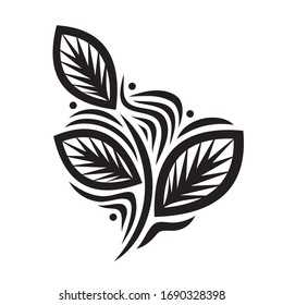 Beautiful nature decorative element. Vector illustration