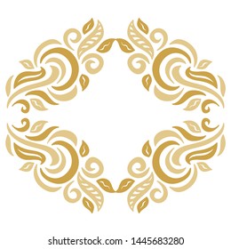 Beautiful nature frame. Vector illustration