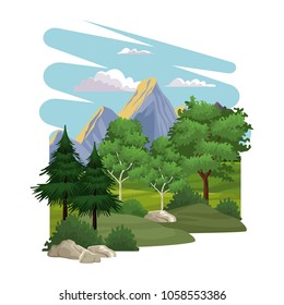 Beautiful nature landscape