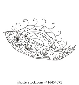 Beautiful nature pattern background vector illustration