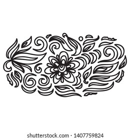 Beautiful nature pattern. Vector illustration