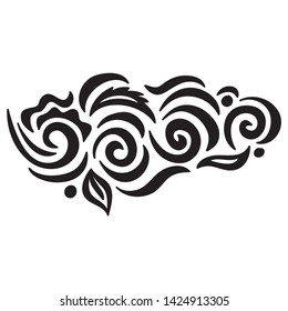 Beautiful nature pattern. Vector illustration