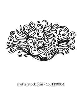 Beautiful nature pattern. Vector illustration