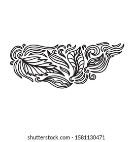 Beautiful nature pattern. Vector illustration