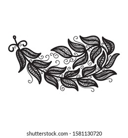 Beautiful nature pattern. Vector illustration