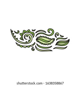 Beautiful nature pattern. Vector illustration