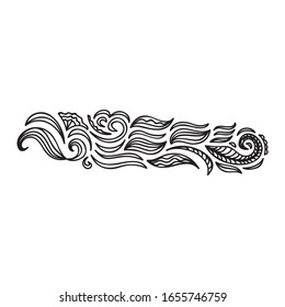Beautiful nature pattern. Vector illustration