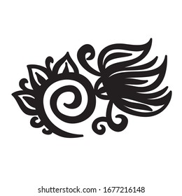 Beautiful nature pattern. Vector illustration