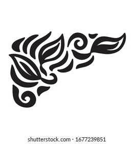 Beautiful nature pattern. Vector illustration