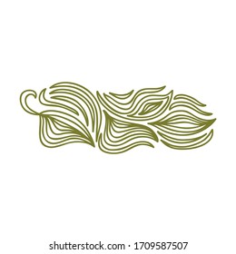Beautiful nature pattern. Vector illustration