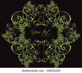 beautiful, nature, textile, frame