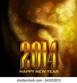 Beautiful New year 2014 Background