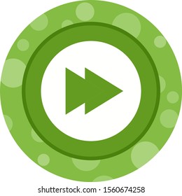 Beautiful Next Arrow Glyph Vector Icon