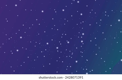 BEAUTIFUL NIGHT SKY FULL OF STARS