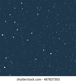 beautiful night sky with stars