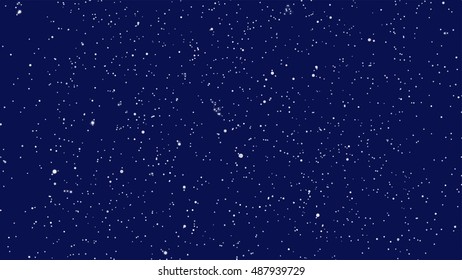 beautiful night sky with stars