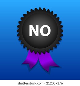 Beautiful No web icon