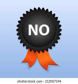 Beautiful No web icon