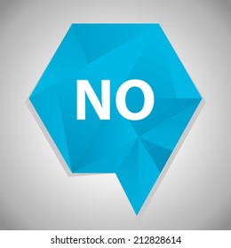 Beautiful No web icon