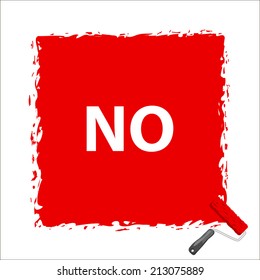 Beautiful No web icon