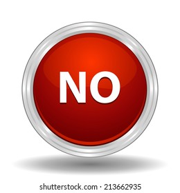 Beautiful No web icon