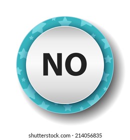 Beautiful No web icon