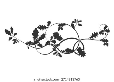 Bonito elemento de padrão de tecelagem de carvalho para venda. imagem vetorial stock