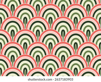 Beautiful ocean fish squama vector repeat pattern. Cheerful snakeskin texture. Fabric sea fish scale motif. Gorgeous lizard skin background. Asian stylized pattern.