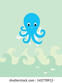 beautiful octopus wallpaper
