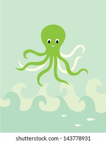 beautiful octopus wallpaper